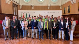 Recepción al Jaén Paraíso Interior FS.