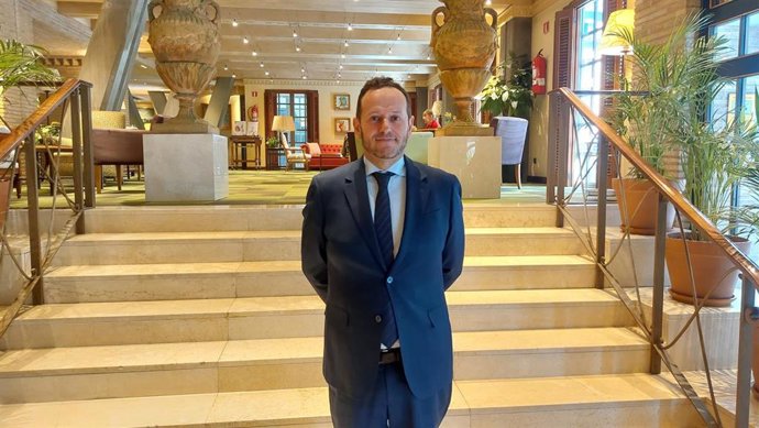 El presidente de Horeca Hoteles Zaragoza, Antonio Presencio.