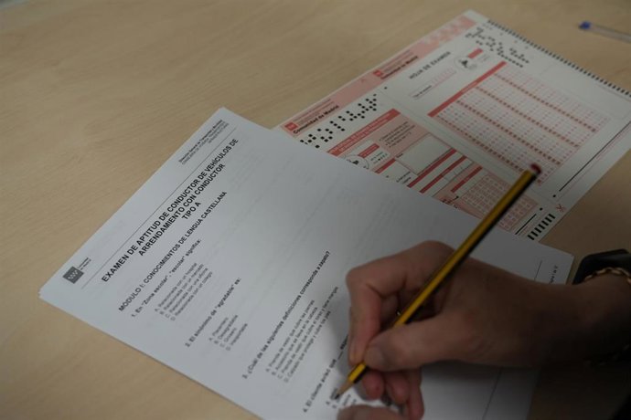 Pruebas de capacitación para el permiso de VTC