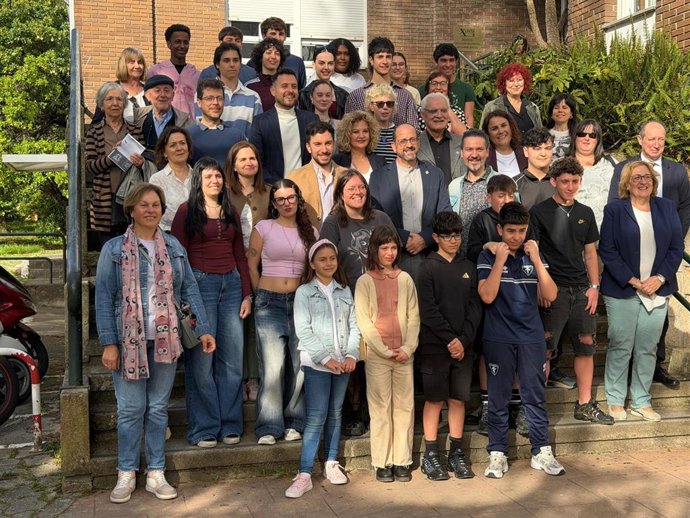 Imagen de la presentación del documental en el IES Alexandra Bóveda.