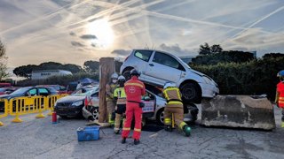 Un simulacre d'accident