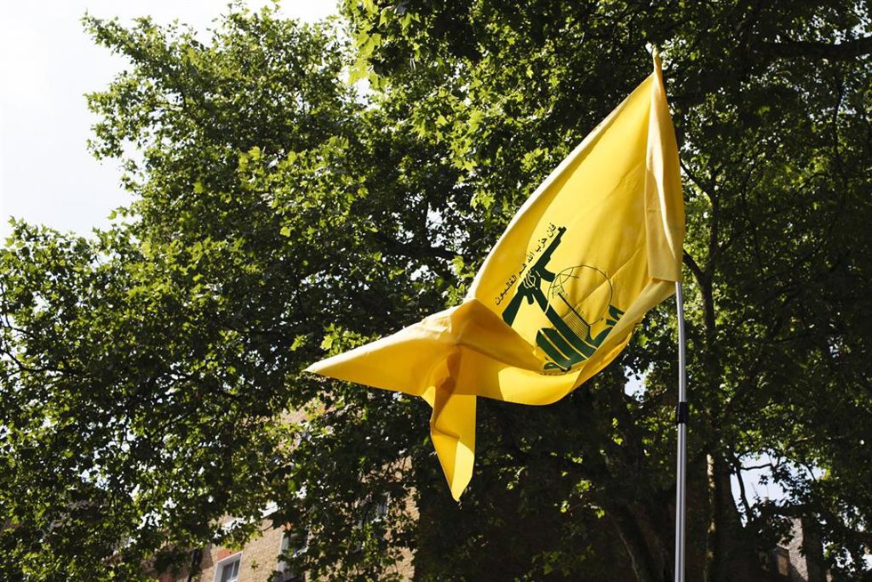 Archivo - Bandera de Hezbolá (archivo)