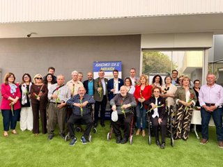 Lectura del manifiesto por el Día del Párkinson.