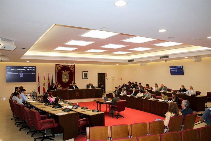 Pleno en el Ayuntamiento de Albacete