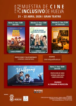 III Muestra de Cine Inclusivo de Huelva.