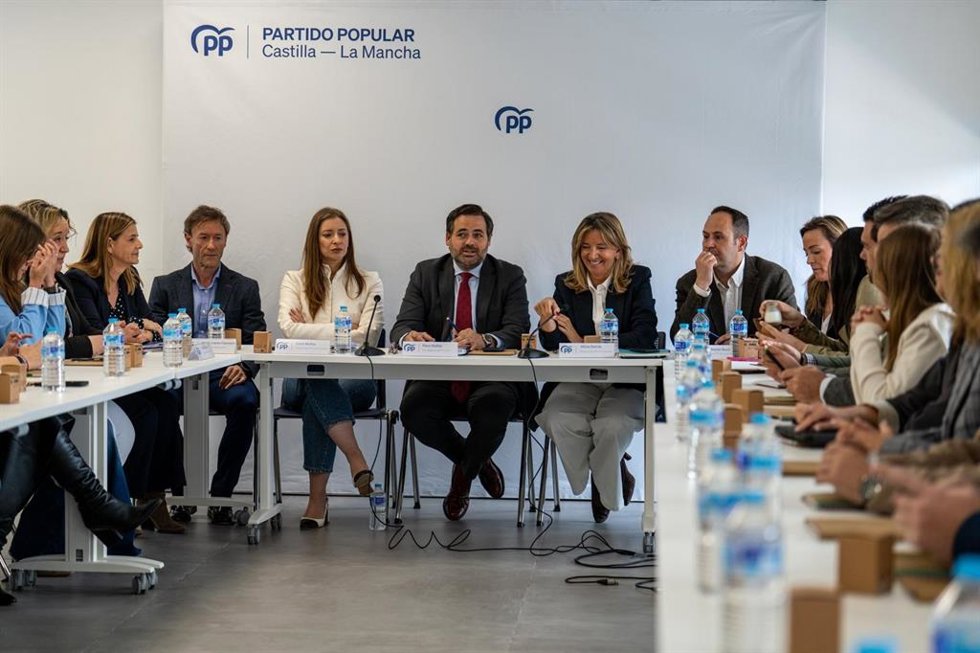 Paco Núñez en la Interparlamentaria del PP-CLM en Belinchón.