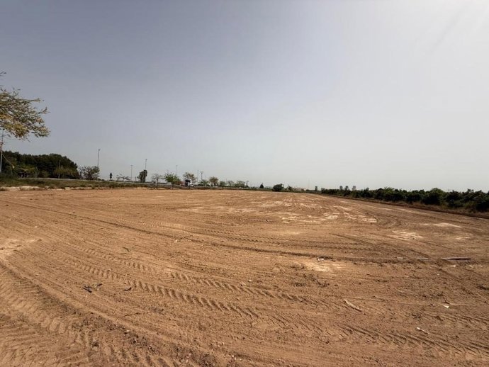 Punto de acopio de escombros de Picanya