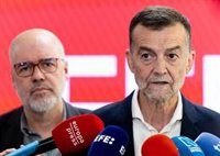 Maíllo (IU) reivindica la unidad que supone la coalición Por Andalucía sin entrar a valorar el acto de Rufián y Montero