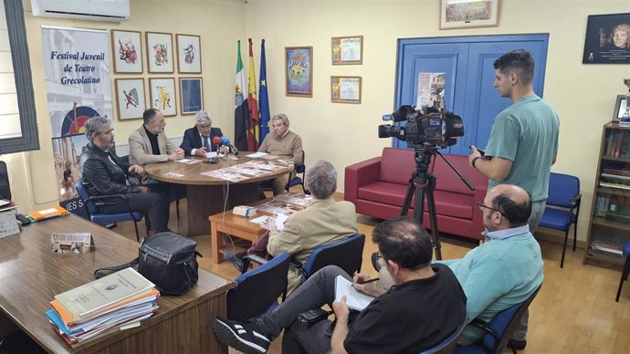 Presentación del XXVIII edición del Festival juvenil Europeo de Teatro Grecolatino.