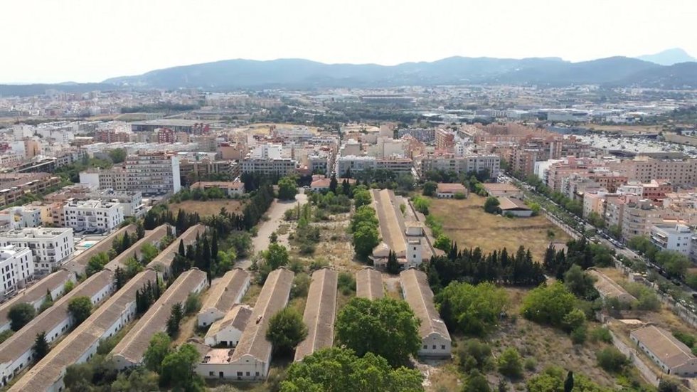 Archivo - Vista aérea de Son Busquets
