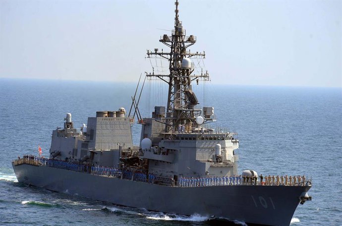 Archivo - February 10, 2025, Pakistan: KARACHI, PAKISTAN, FEB 10: Pakistan and International Naval display specialize skills for .counter terrorism activities during Multinational Maritime Exercise AMAN- 2025, held in .Karachi on Monday, February 10, 2025