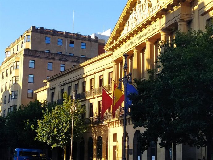 Imagen del Palacio de Navarra.