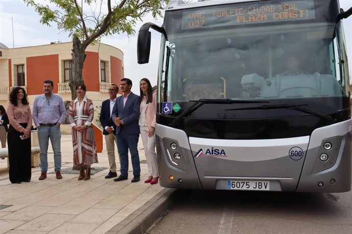 Junta mejora la movilidad en el área metropolitana de Ciudad Real con la puesta en marcha del servicio Astra en Poblete.