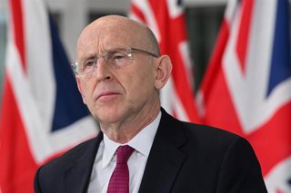 Archivo - El ministro de Defensa británico, John Healey.