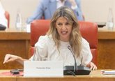 Foto: Yolanda Díaz, tras las críticas de Netanyahu a España: "Toda la hostilidad contra criminales de guerra y genocidas"