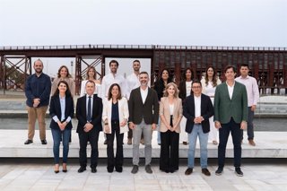Foto de la candidatura del PP de Almería para el próximo 17 de mayo.