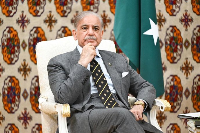 Archivo - El primer ministro de Pakistán, Shehbaz Sharif