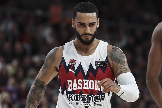 Archivo - Markus Howard, en un partido con el Baskonia.