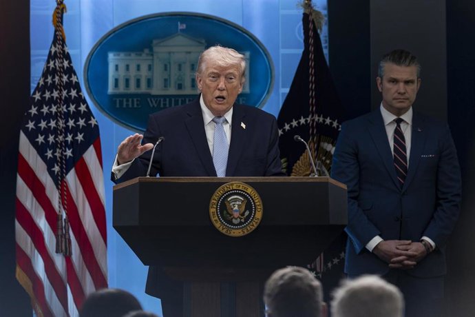 El presidente estadounidense, Donald Trump