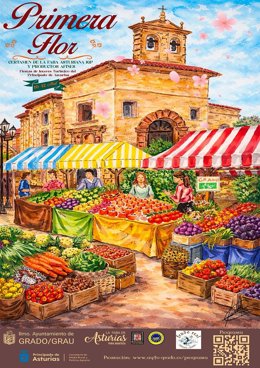 Cartel de la Primera Flor de Grao