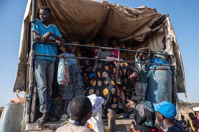 Archivo - Imagen de archivo de refugiados sudaneses en Chad 