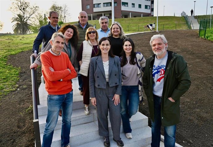 Visita de autoridades al resultado de la actuación