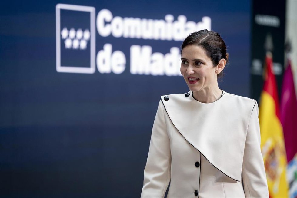 Archivo - Isabel Diaz Ayuso during the nominations announcement of the Laureus World Sports Awards 2026 at Real Casa de Correos on March 03, 2026, in Madrid, Spain.