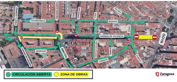 Cómo queda la movilidad en la zona a partir del próximo miércoles 15 de abril.
