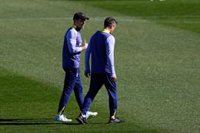 Simeone convoca a nueve futbolistas del filial para el Sevilla-Atlético