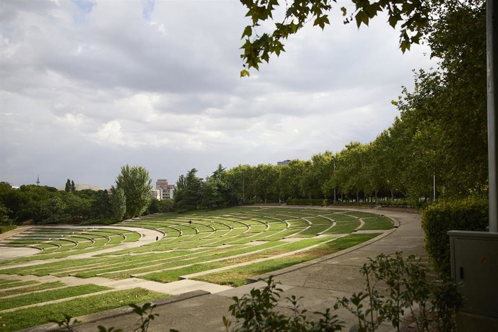 Archivo - Parque Enrique Tierno Galván, a 31 de agosto de 2024, en Madrid (España).