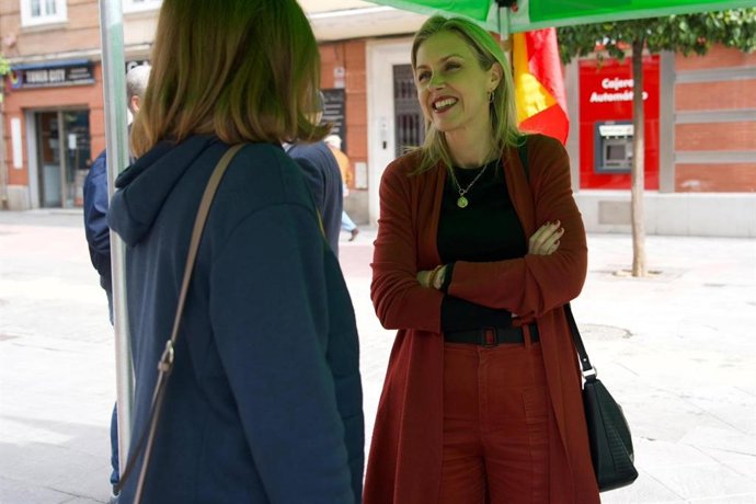 La portavoz municipal de Vox, Cristina Peláez.