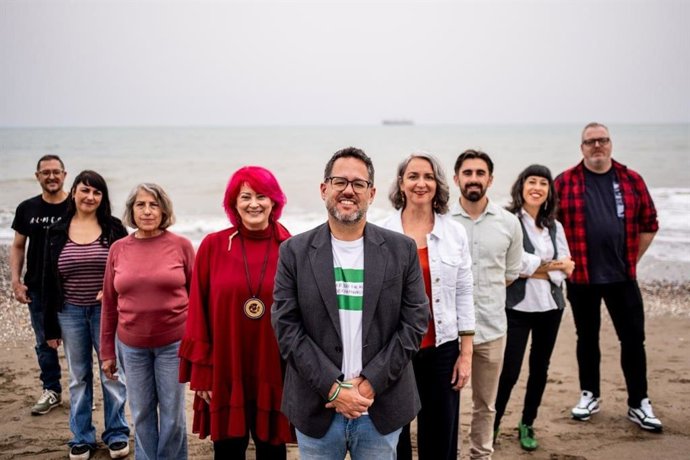 Presentación en Málaga de la candidatura de Adelante Andalucía.