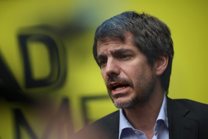 El ministro de Cultura, Ernest Urtasun, visita la feria del videojuego español 'Mad Games Show', en la sede del Colegio Oficial de Arquitectos, a 11 de abril de 2026, en Madrid (España). Mad Games Show es una iniciativa conjunta de la Asociación Española 