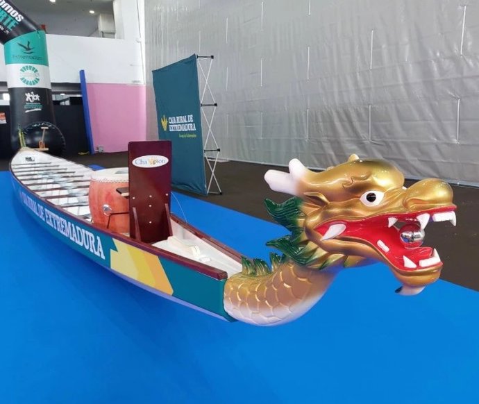 Imagen de un barco dragón