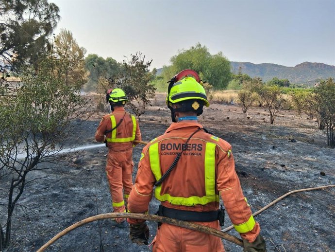 Archivo - Efectivos del Consorcio de Bomberos en imagen de archivo. 