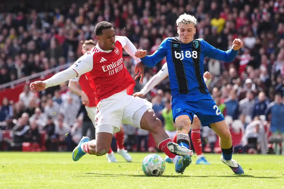 Partido entre Arsenal y Bournemouth