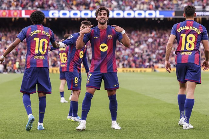 Ferran Torres, FC Barcelona - RCD Espanyol, Spotify Camp Nou