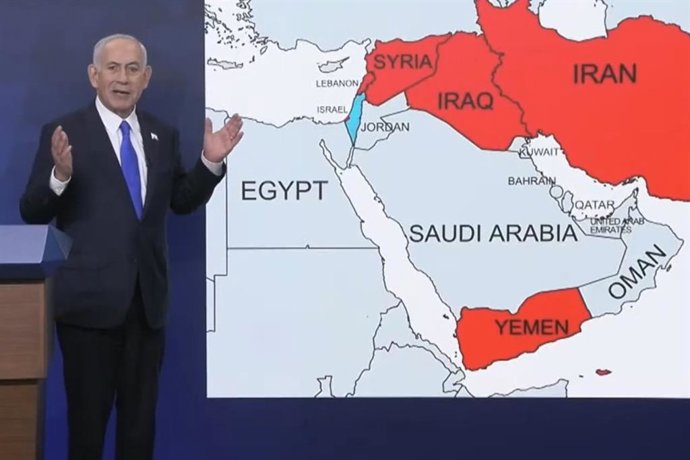 O primeiro-ministro israelense, Benjamin Netanyahu