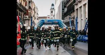 Cortes de tráfico y 35 líneas de EMT afectadas este domingo por la Carrera de los Bomberos de Madrid