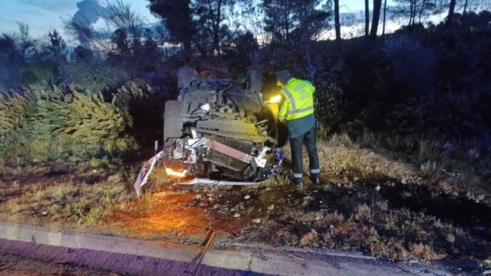 Siniestro en San Cibrao das Viñas