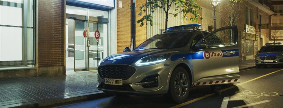 Vehículo de la Policía Municipal de Bilbao