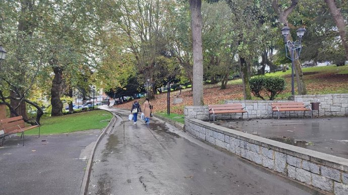 Archivo - Parque de El Campillín, en Oviedo