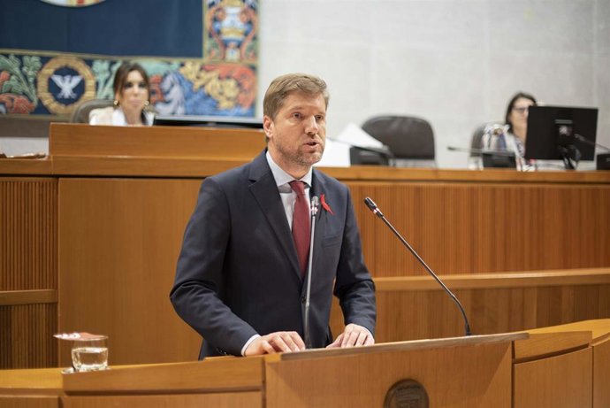 Archivo - El diputado socialista Marcel Iglesias