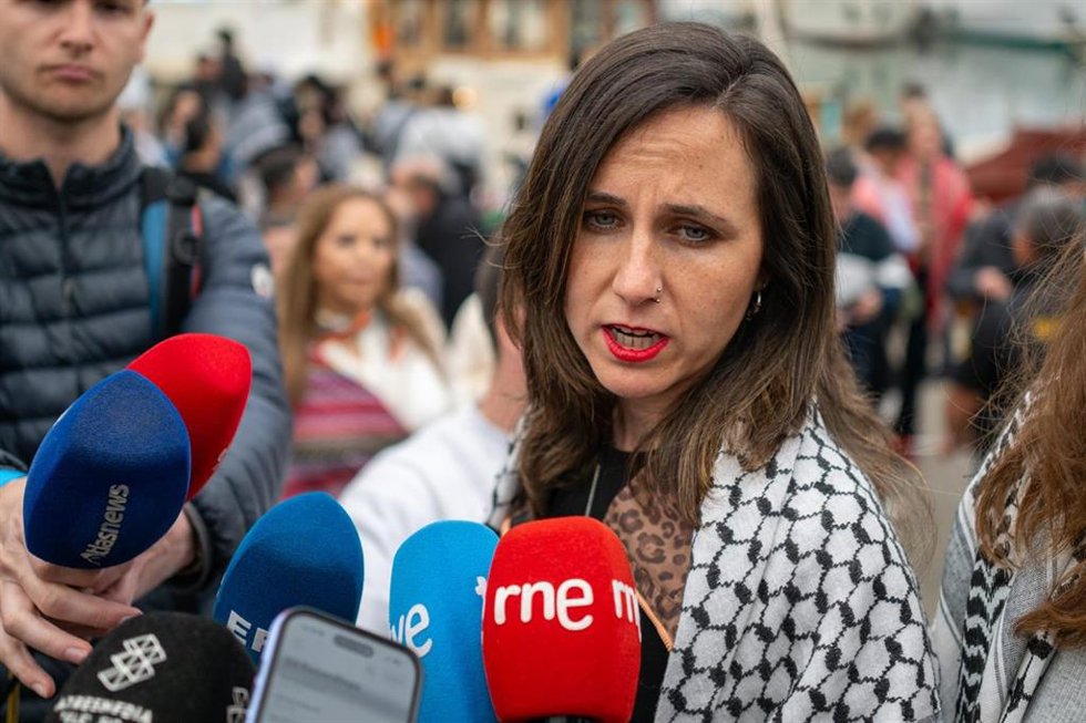 La secretaria general de Podemos, Ione Belarra