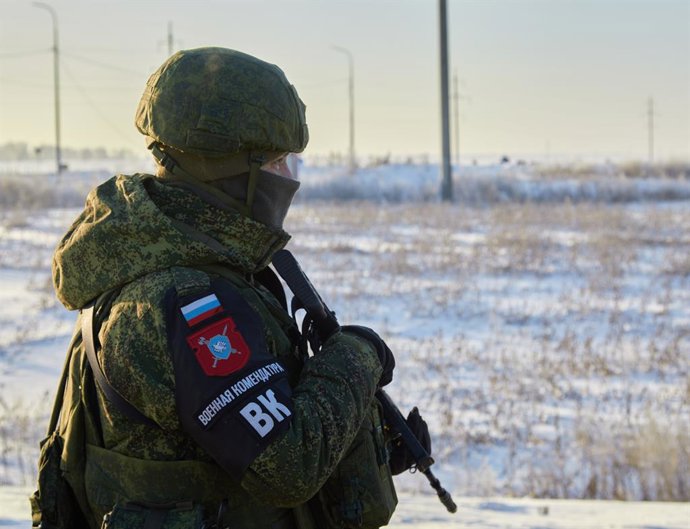 Archivo - Arquivo - Militares russos na Ucrânia (arquivo)