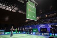 Carolina Marín se despide del bádminton con un emocionante homenaje en Huelva