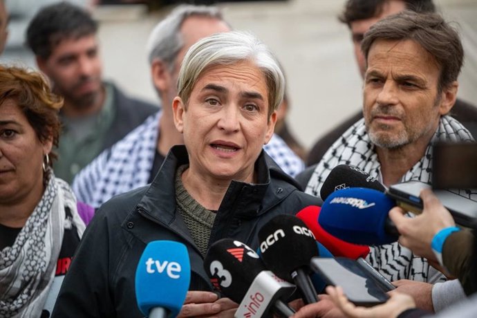 La exalcaldesa de Barcelona, Ada Colau