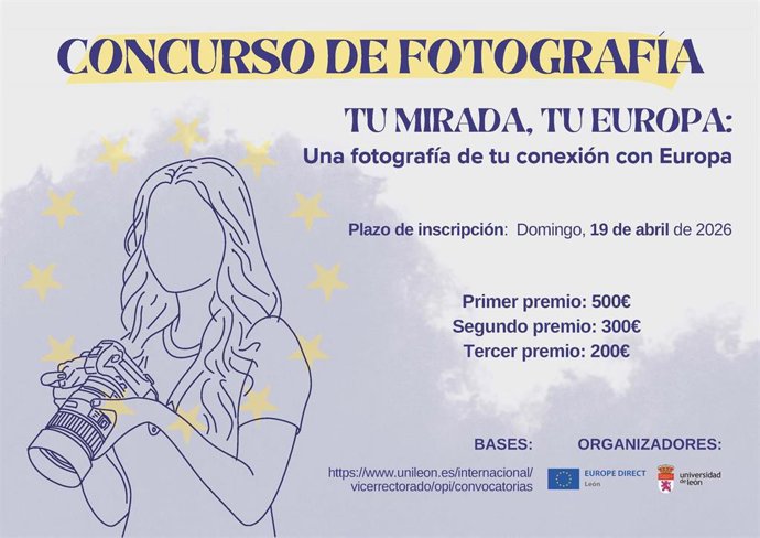 Concurso de fotografía 'Tu mirada, tu Europa', de la ULE.