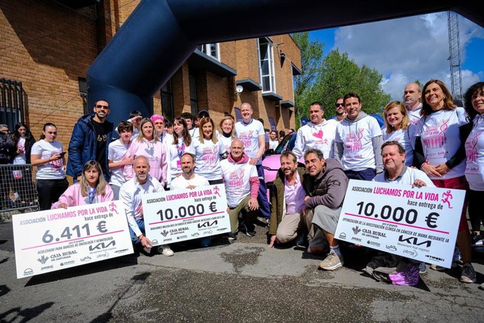 XVI Edición de la Marcha Solidaria Luchamos por la Vida celebrada en Los Corrales