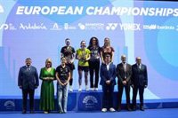 Popov y Gilmour se coronan campeones de Europa en medio del homenaje a Carolina Marín